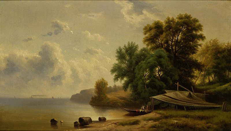 Landscape with Campsite